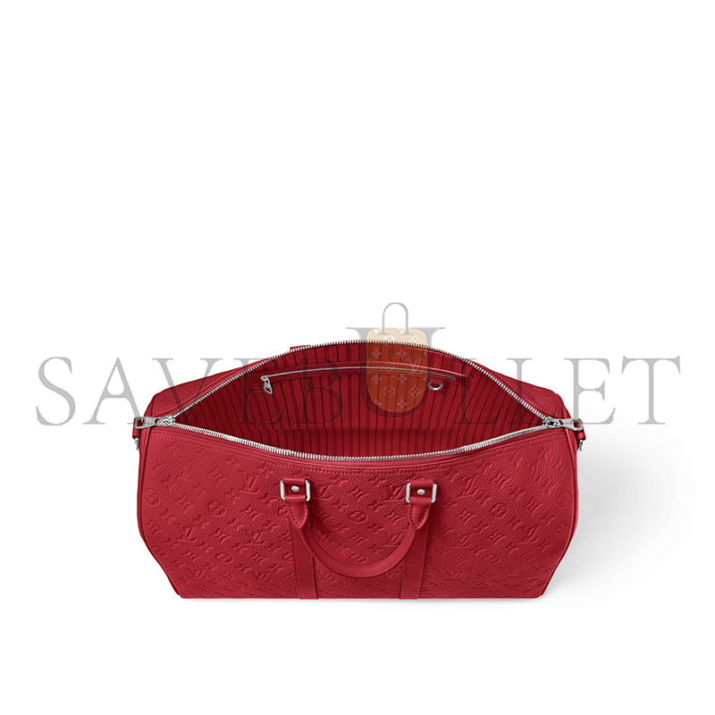 LOUIS VUITTON KEEPALL BANDOULIÈRE 50 TRAVEL BAG M12800 (50*29*23cm)